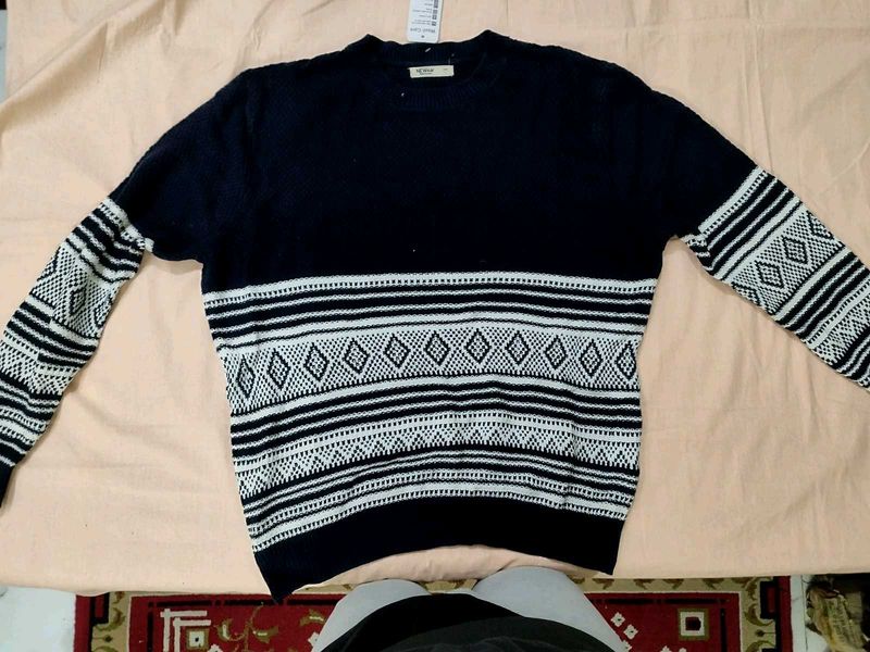 Mens Trending Knetted Sweatshirt/sweater