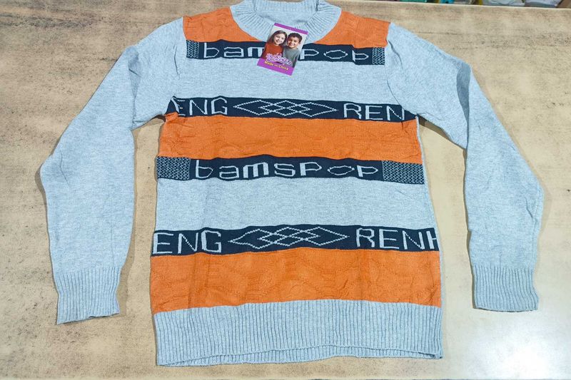 Striped Knit Sweater