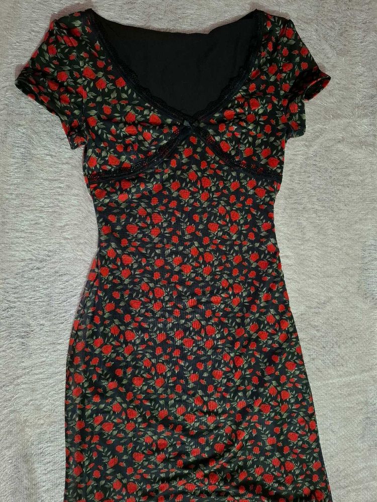 Floral Mini Dress - Cute &amp; Trendy