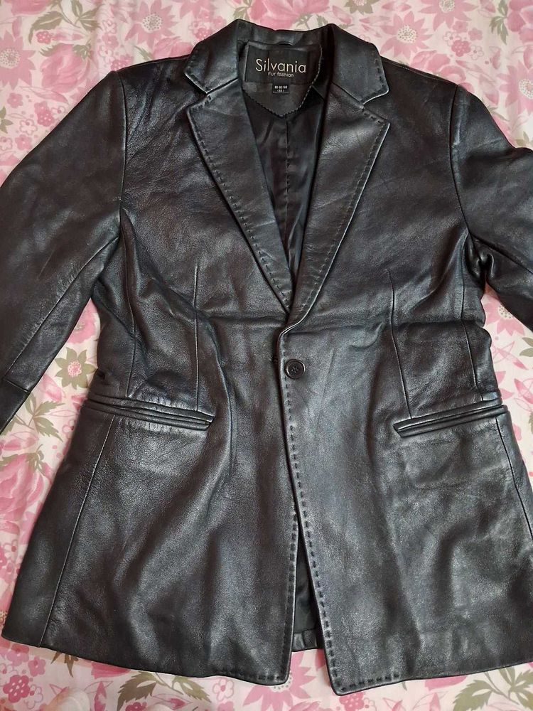 Leather Blazer - Stylish &amp; Chic