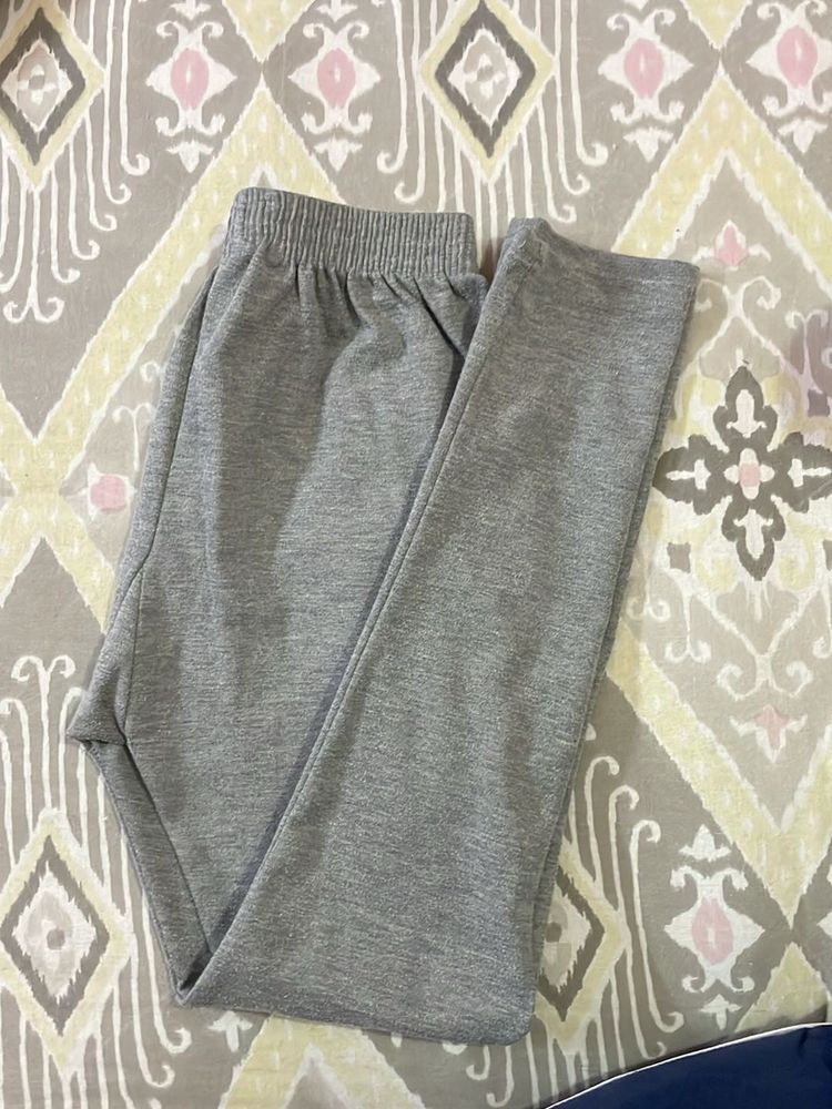 Grey Uniform Leggings Set Of 2