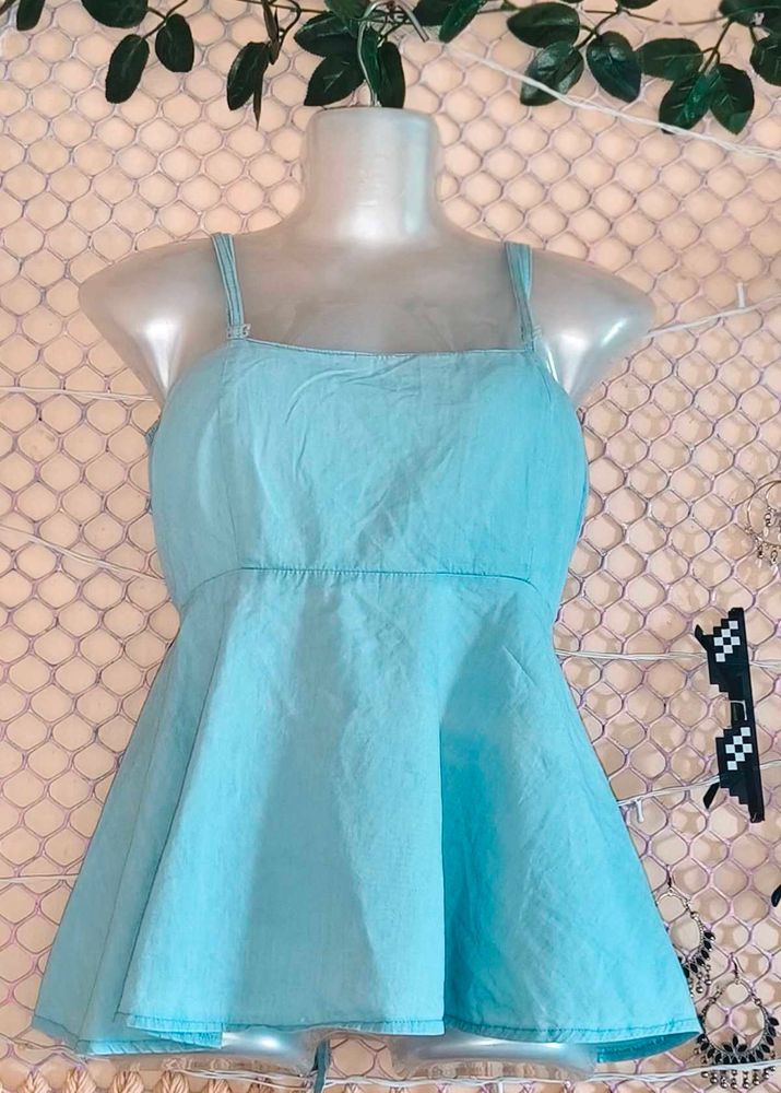 Size S/M  🎁Buy 2 Get 1 Free 🎁Light Blue Top