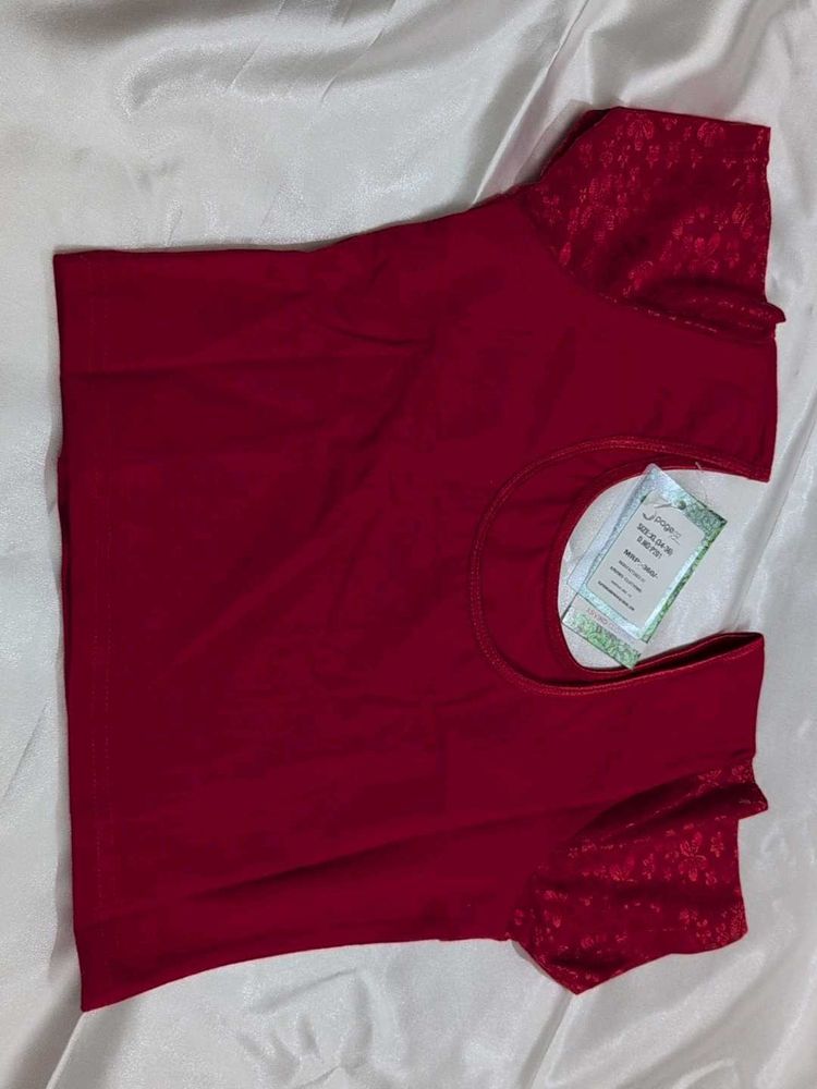 Red Blouse Stretchable