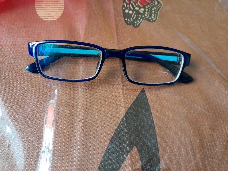Blue Frame Glasses