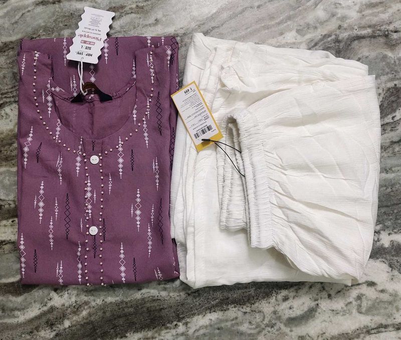 Kurta With Plazzo