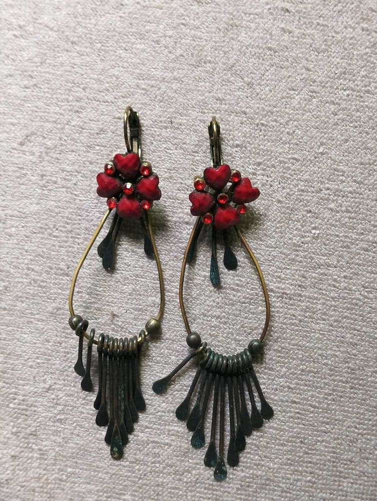 Detachable Red Drop Earring🍒
