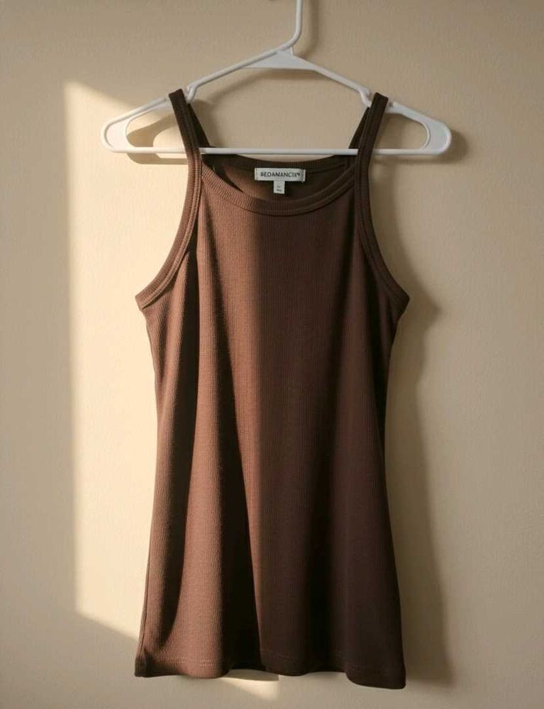 Brown Tank Top