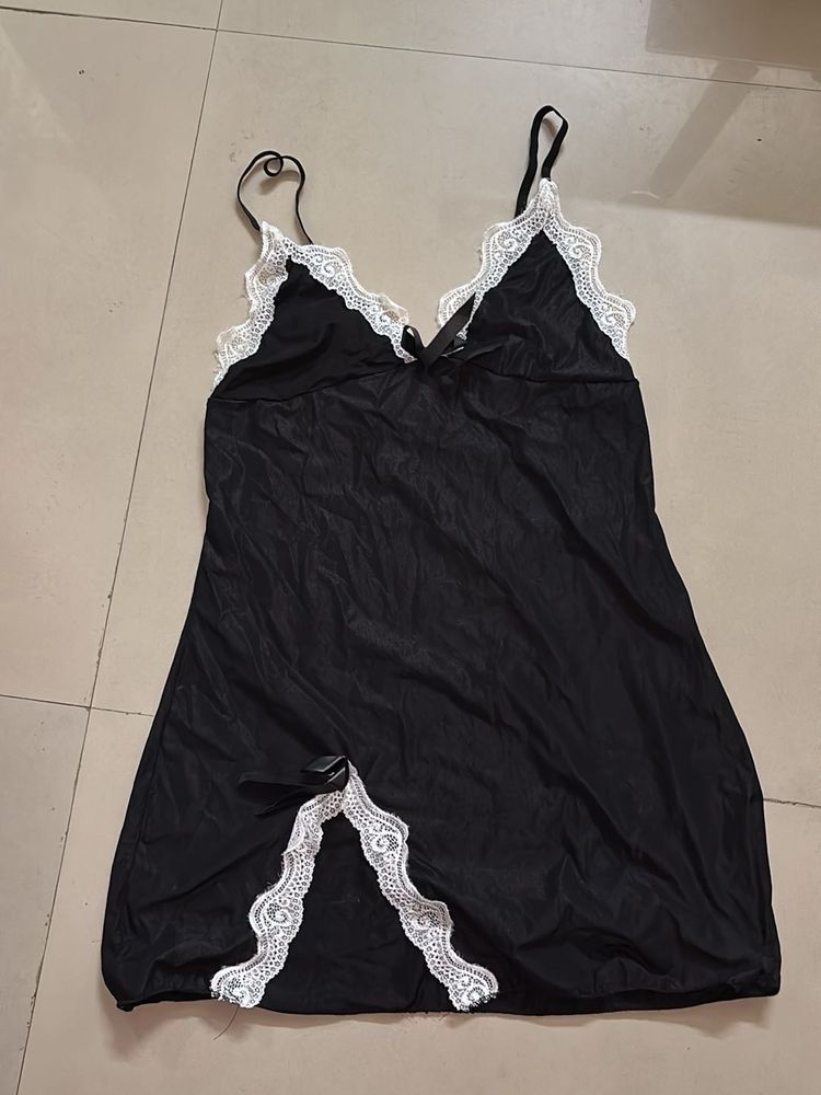 Black Lace Nightgown