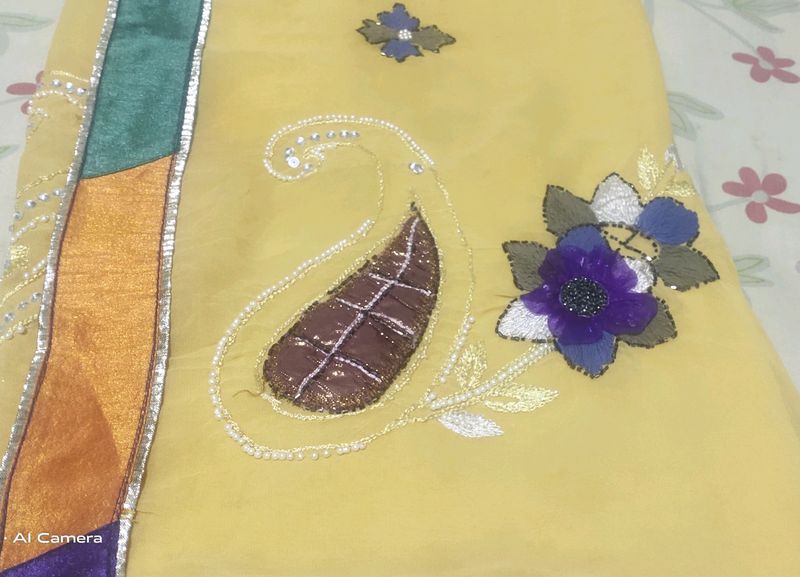 One Two Time Use Saree Beutiful Sari