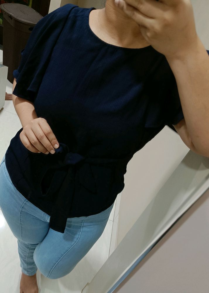 💙 Navy Blue Colour Top Branded Faballey 💙