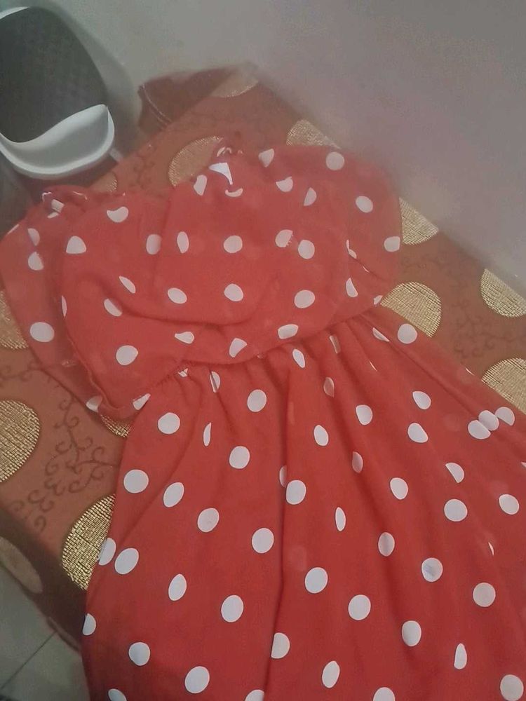 &#34;Cherry Pop Polka Dress&#34;