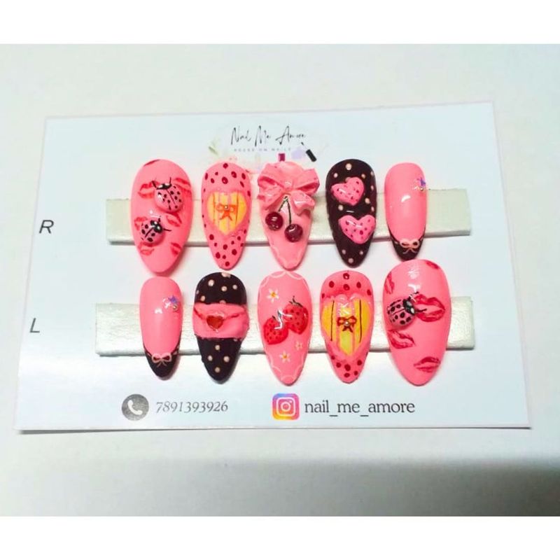 Press In Nails(Pink Patisserie)