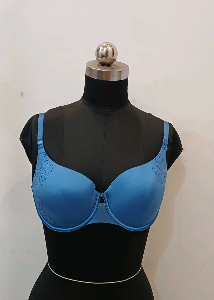 Blue Bra with Detail...36B