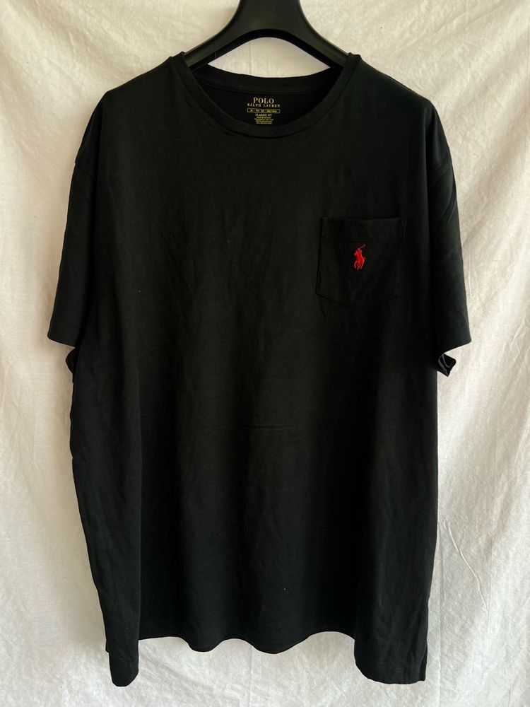 RALPH LAUREN BLACK TEE