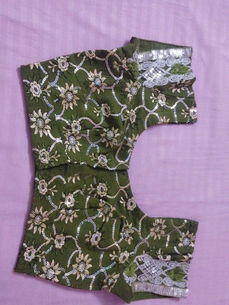 Resham Thread Work Blouse