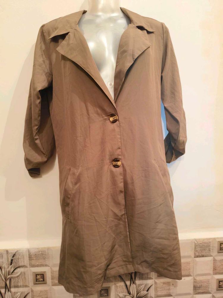 Vintage Style Trench Coat Size Small/ Medium