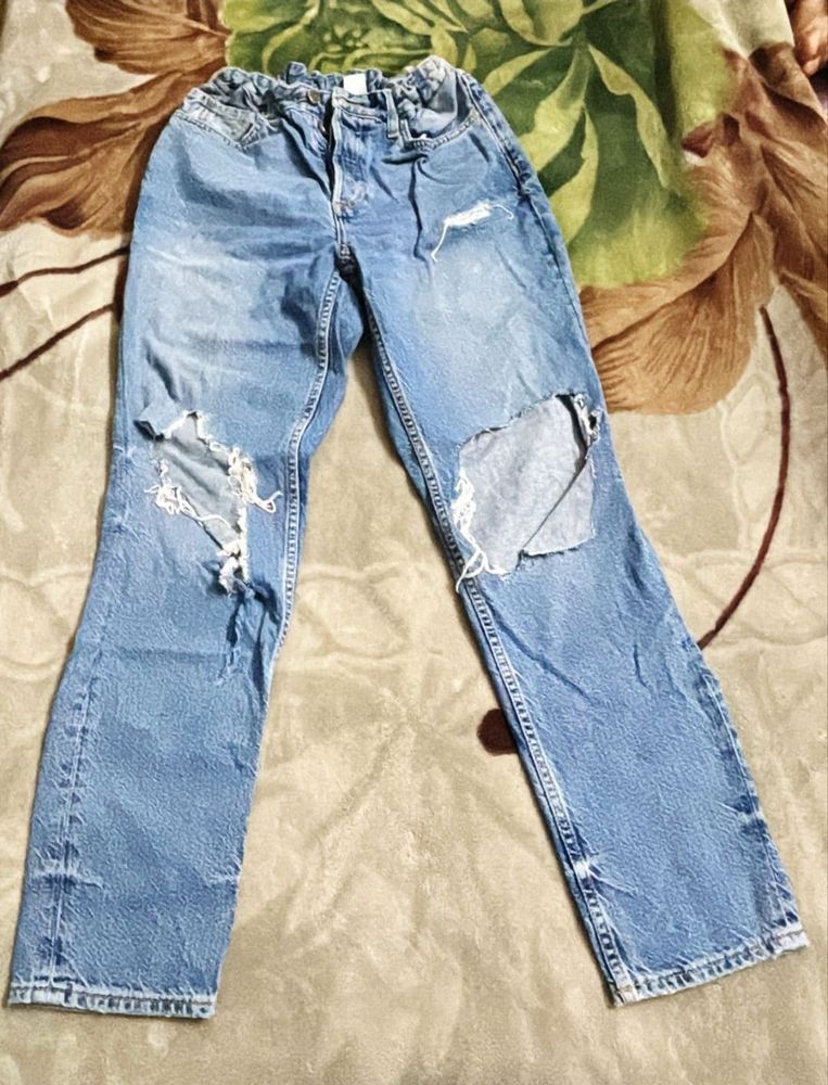Ripped Denim Jeans