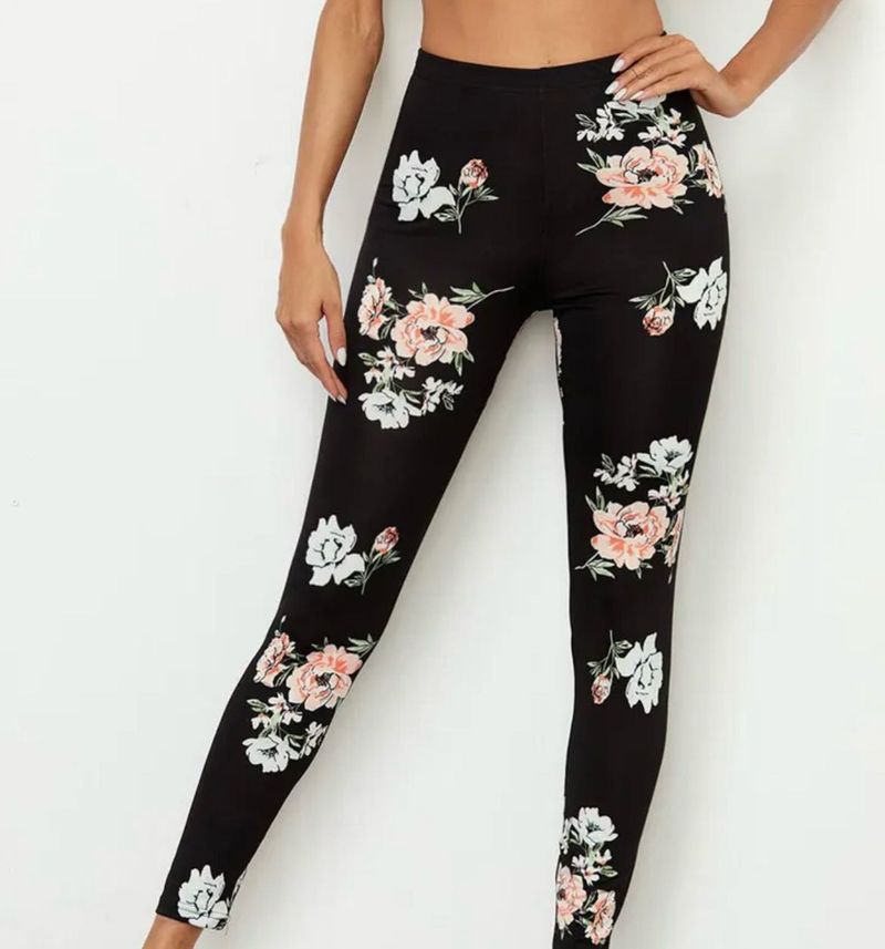 Floral Print Women's Leggings