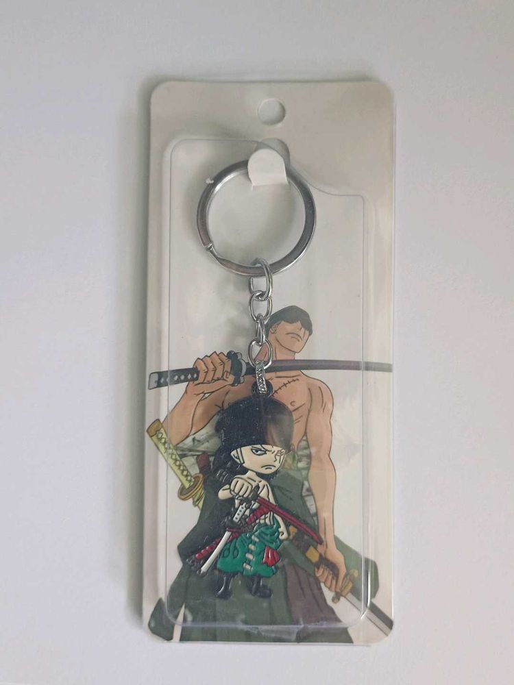 Zoro Metal Keychain