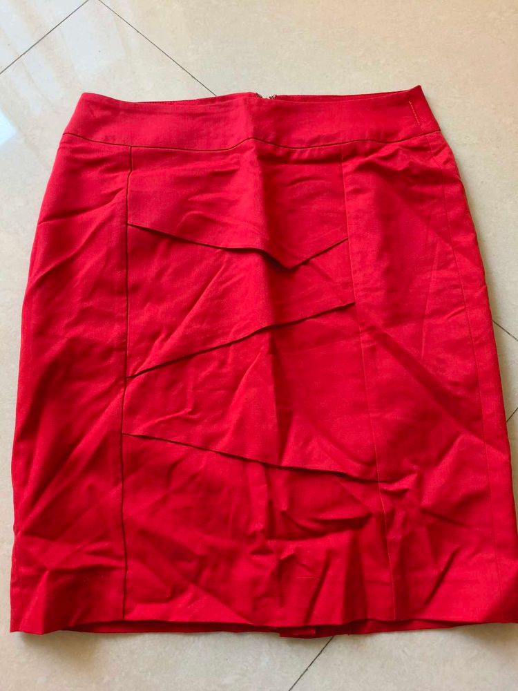 Formal Skirt With Back Slit