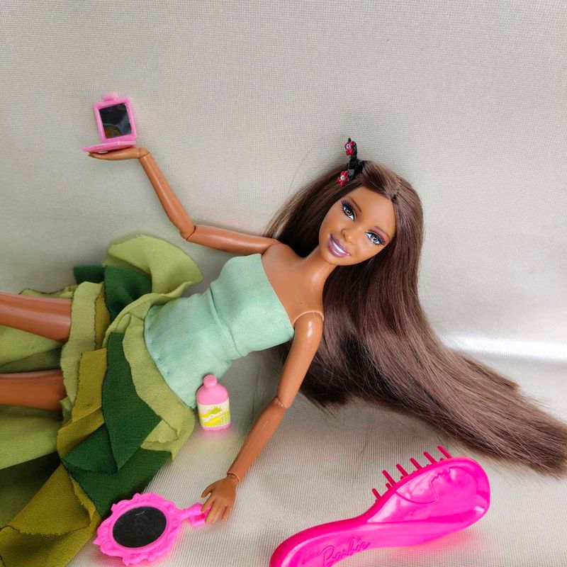 Iconic Barbie Doll + Accessories💚