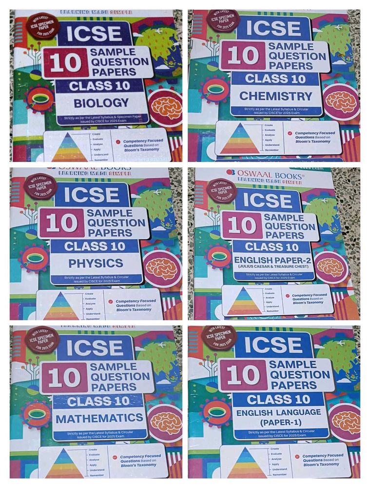 ICSE Class X - Sample Questions Bank