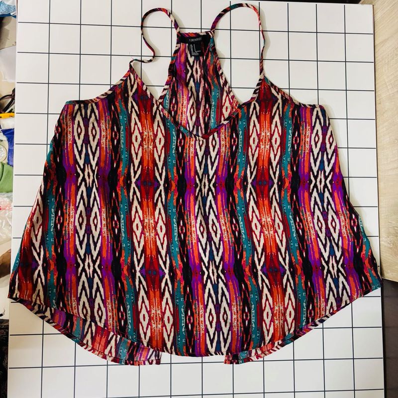 Forever 21 Tribal Print Tank