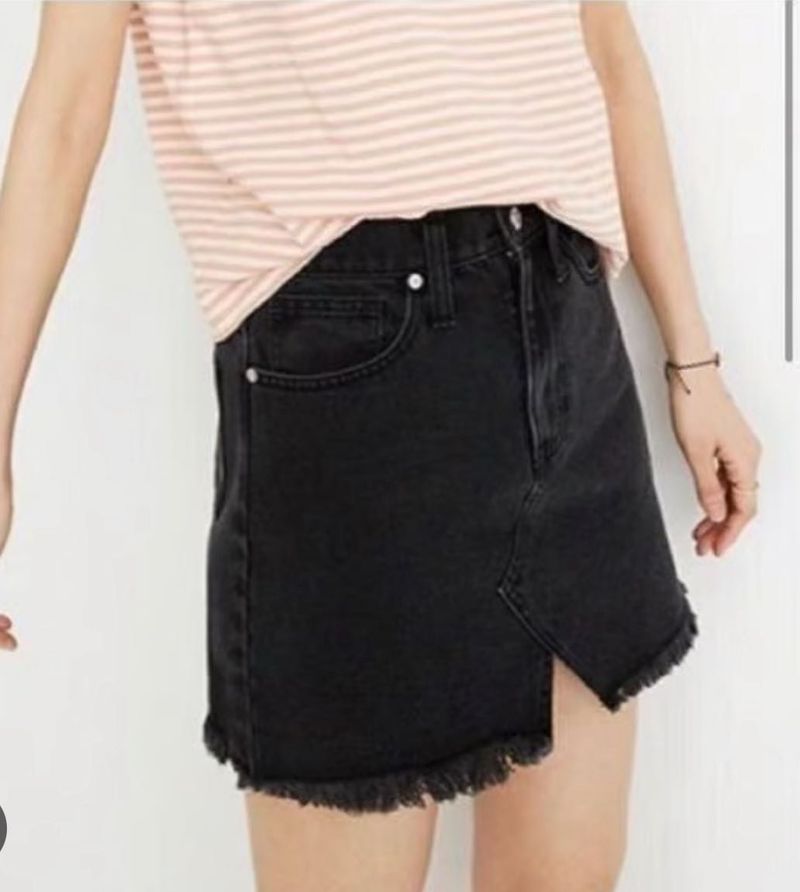 H&amp;M Ripped MIni Skirt