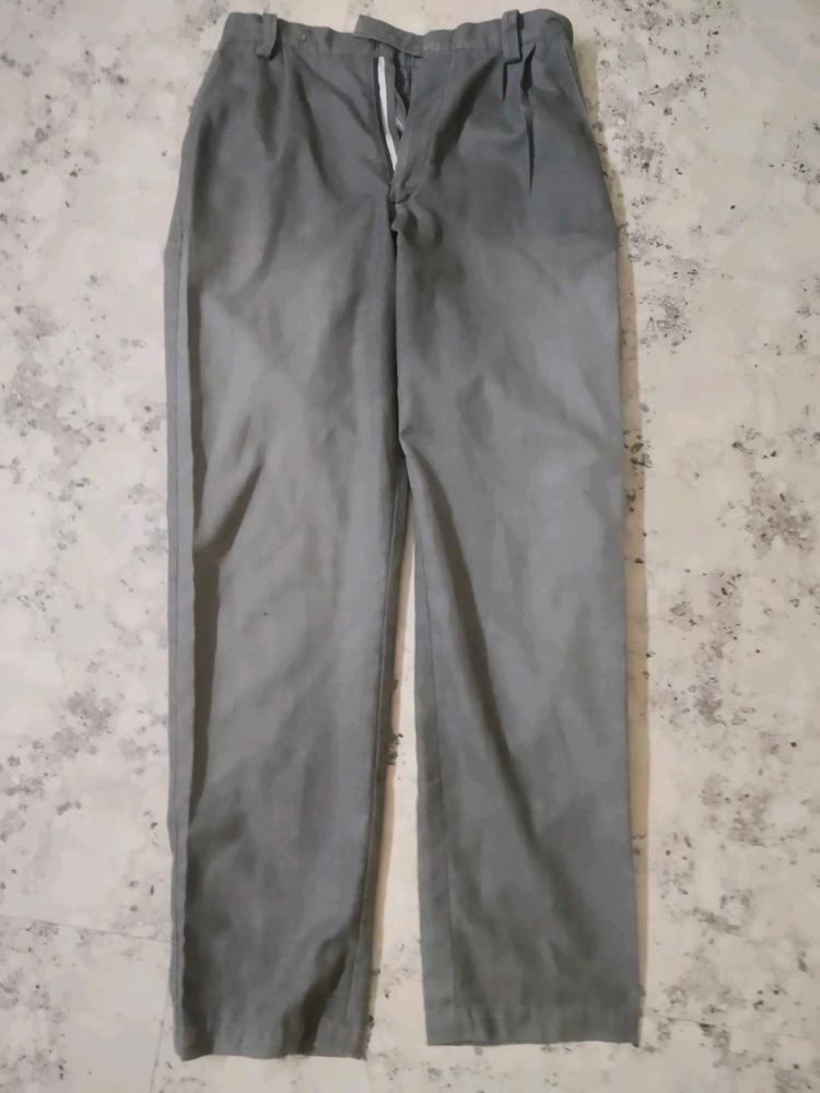 Grey Casual Pants