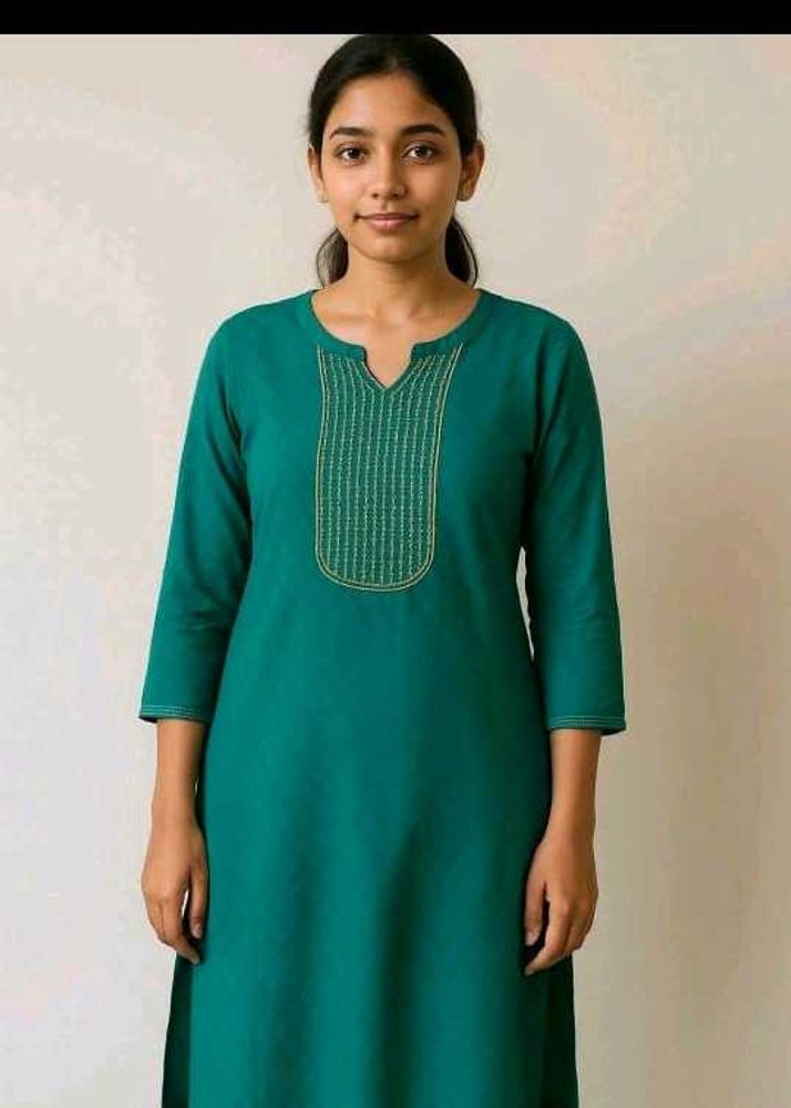 Elegant Green Kurta