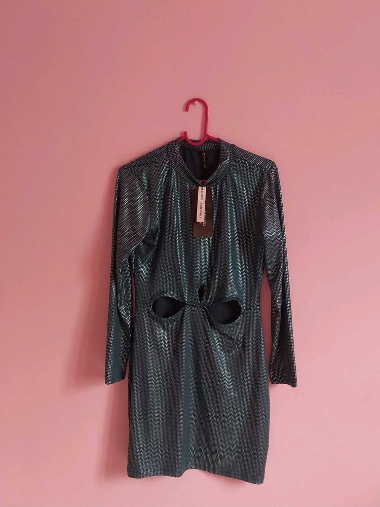 Cutout Mini Dress