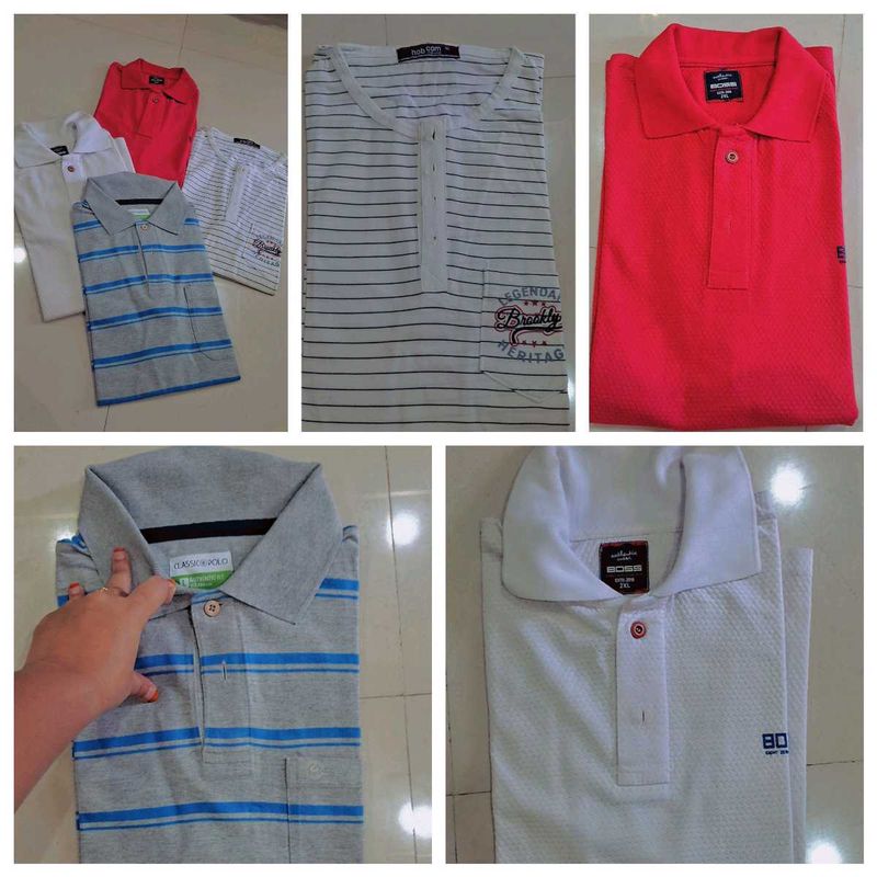 Men&#39;s  T- Shirts - Multi Pack of 4