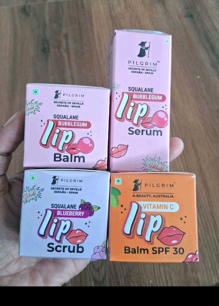 Pilgrim Lip Combo Of 4