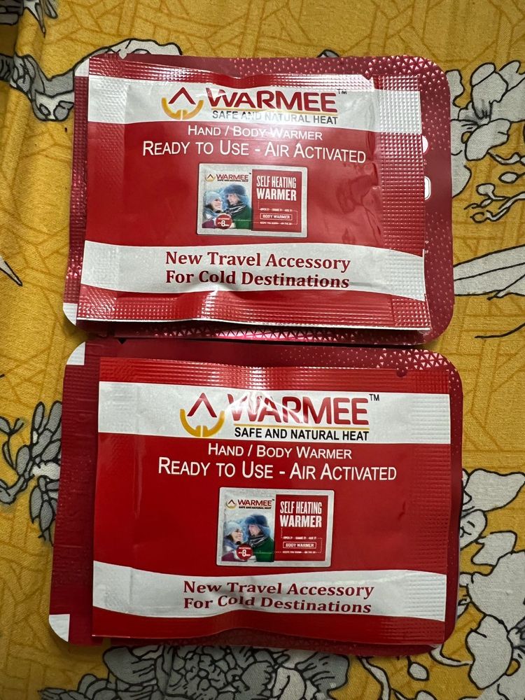Warmee Hand/Body Warmers (2)