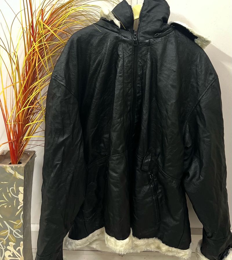 Dimension Leather Jacket