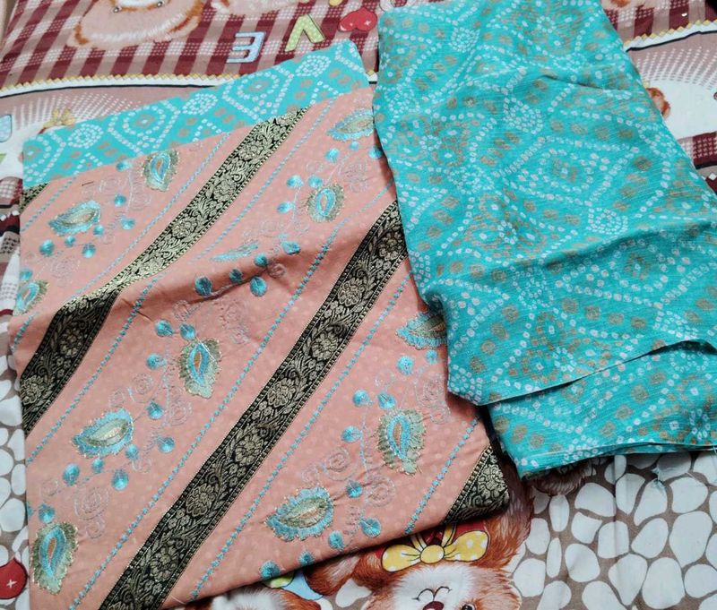 Unstitched Salwar Kameez Material