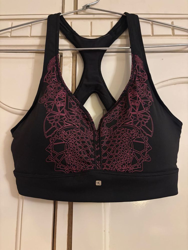 DOMYOS Black Sports Bra
