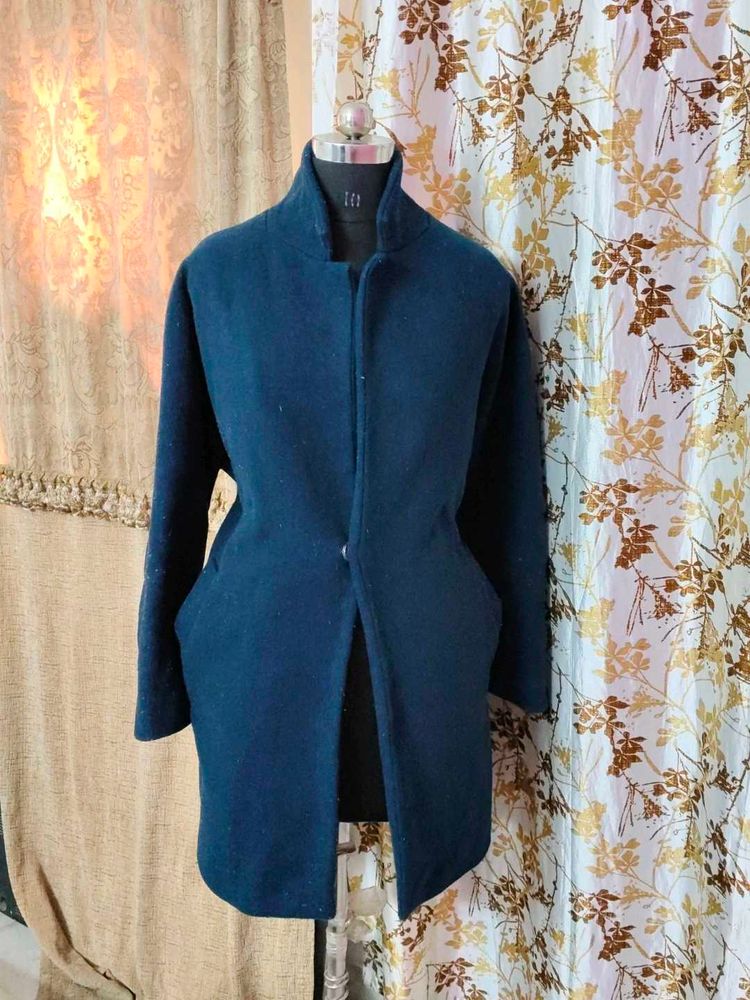 Elegant Navy Blue Coat