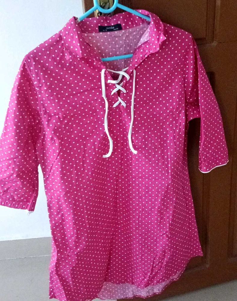 Women Pink Top