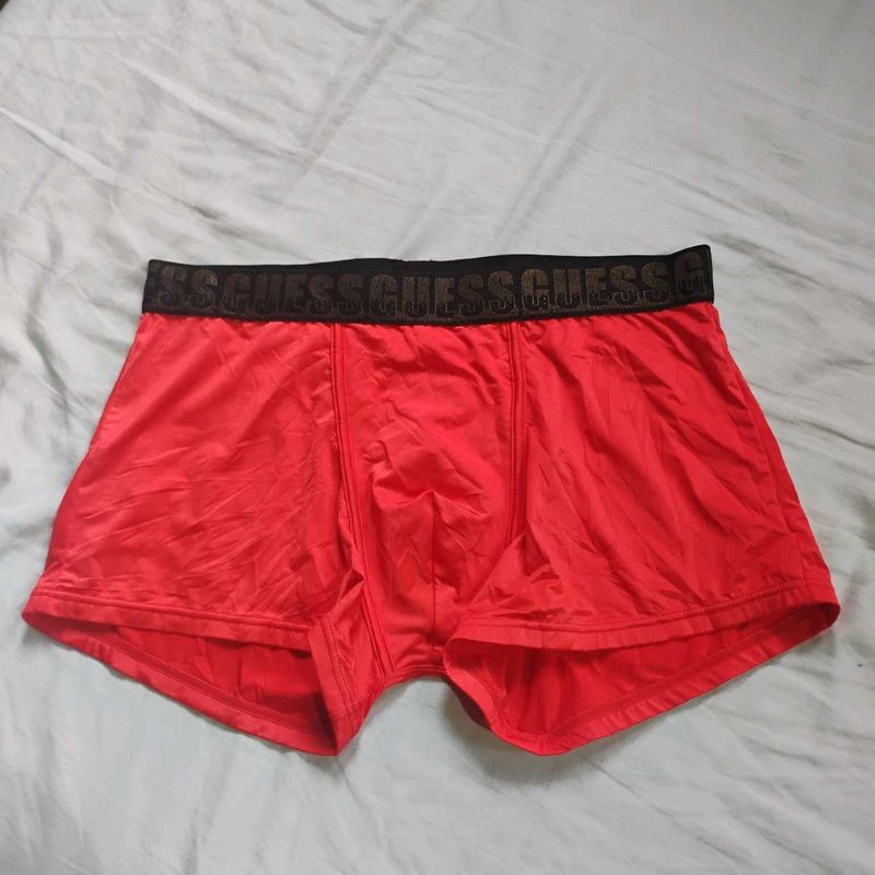 Guess Red Silky Trunk