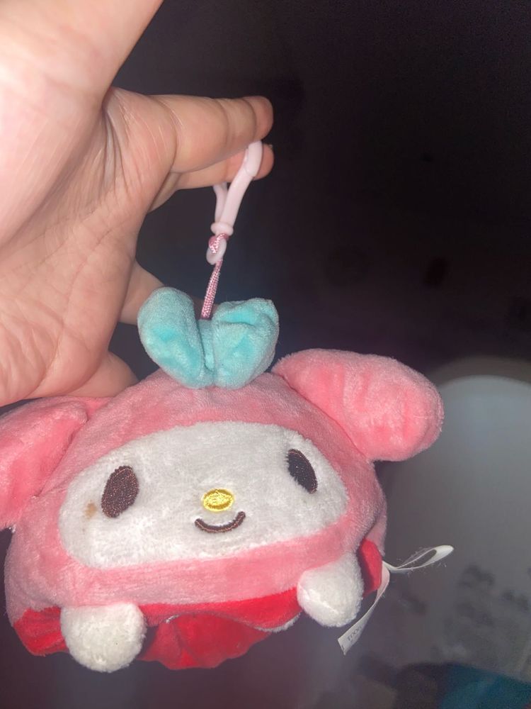 Auth My Melody Bag Charm/tag