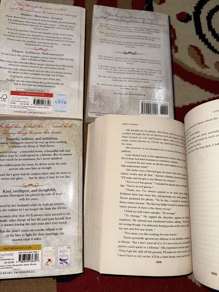 King Of sins Series Book