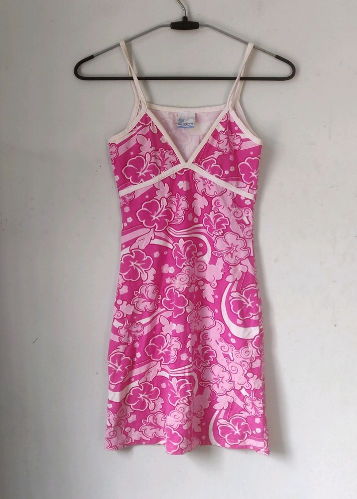AESTHETIC PINK DRESS+TOP