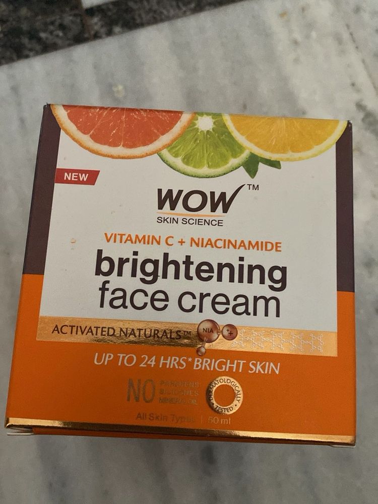WOW Brightening Face Cream
