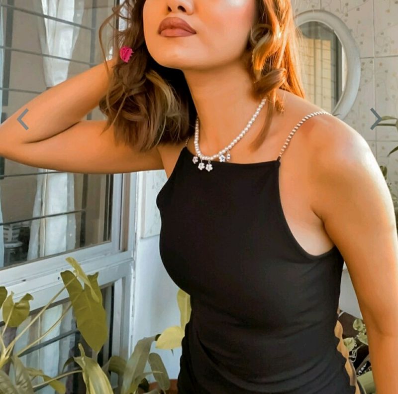 H&amp;M Fitted Black Dress- Price Reduced 💣💣