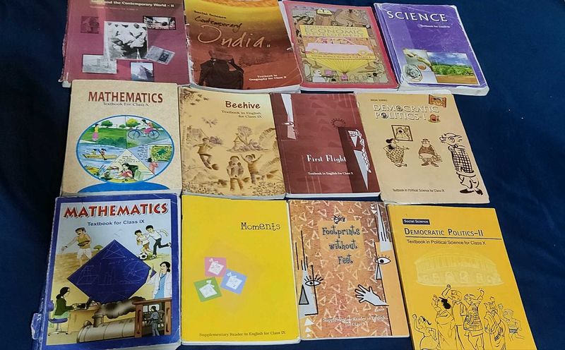 Class 9 &amp; 10 Textbooks