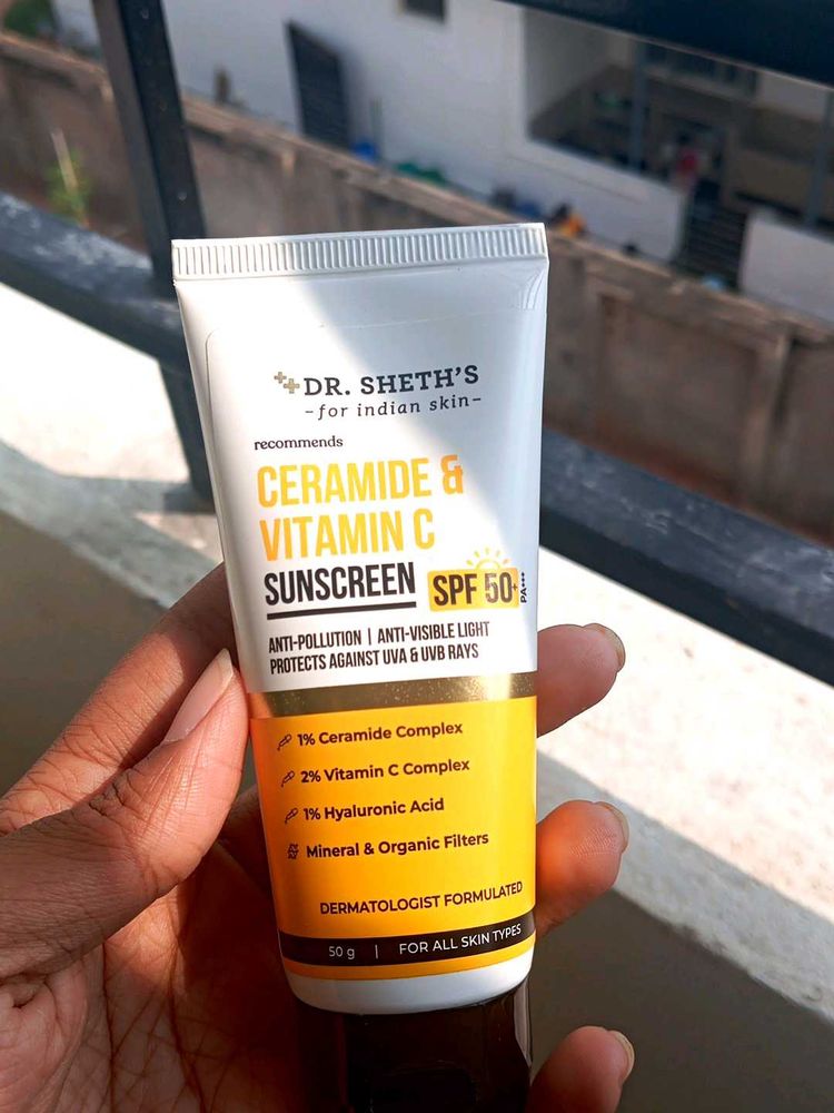 Dr. Sheth&#39;s Ceramide &amp; Vitamin C Sunscreen