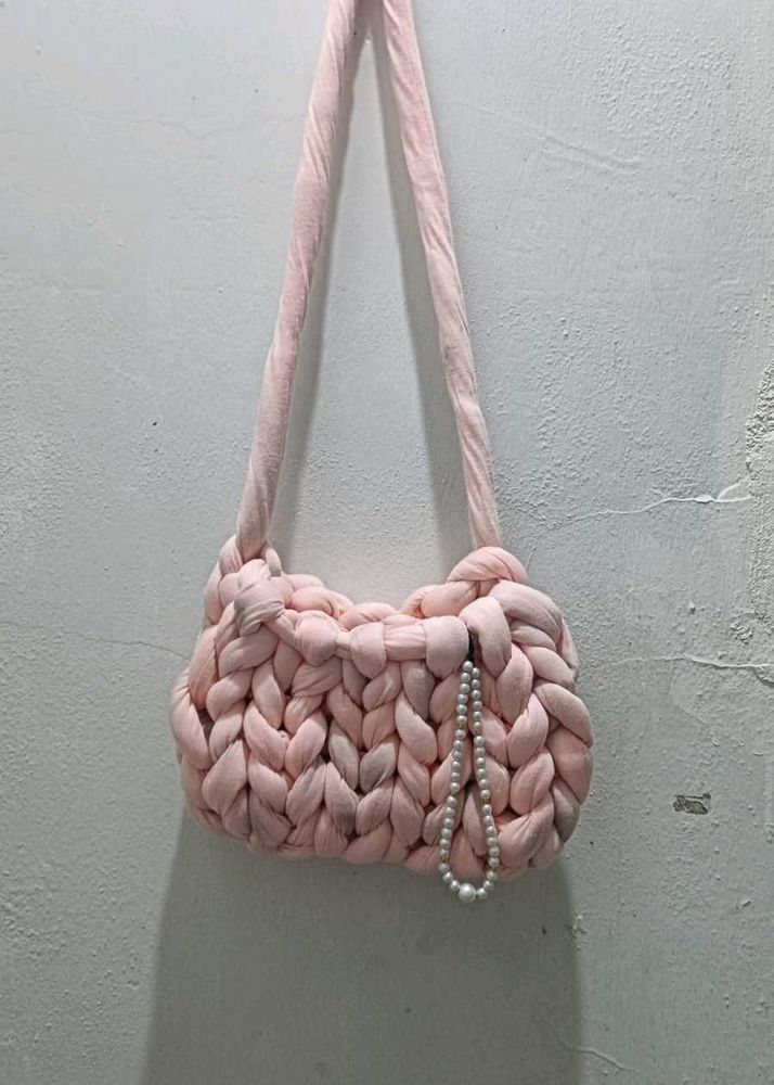 Handmade Braided Shoulder Bag