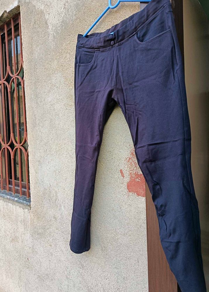 Navy Blue Jeggins For Women (size 34)