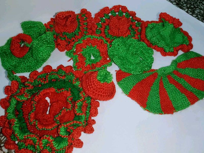 Handmade Crochet Laddu Gopal Dress
